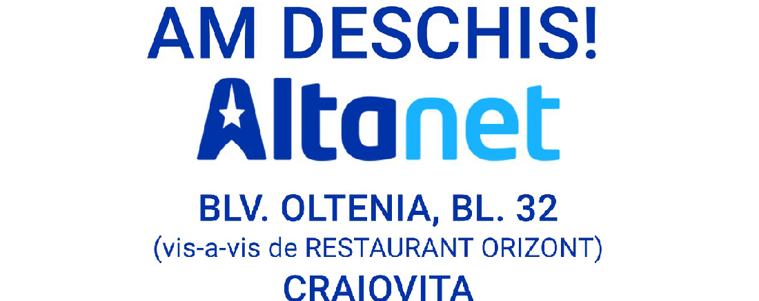 Redeschiderea magazinului ALTANET în Craiova – servicii IT și electronice într-un spațiu modern