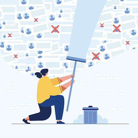 Stergerea conturilor de social media