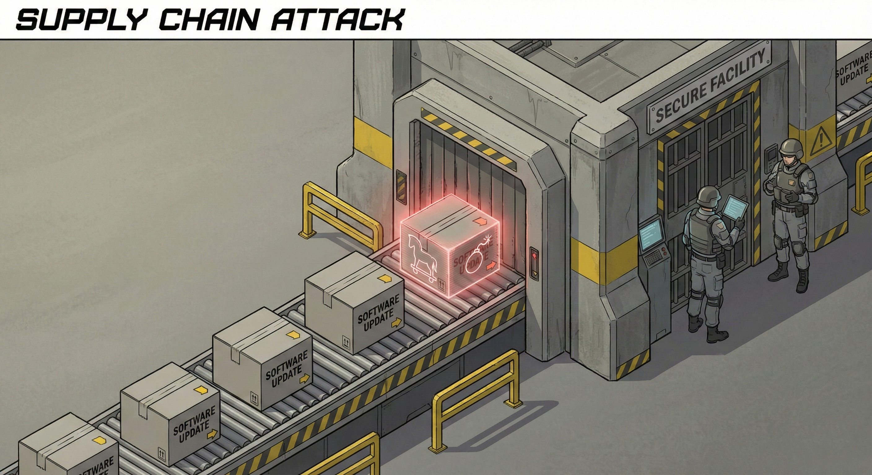 Supply Chain Attacks: Cand esti atacat prin furnizorii in care ai cea mai mare incredere