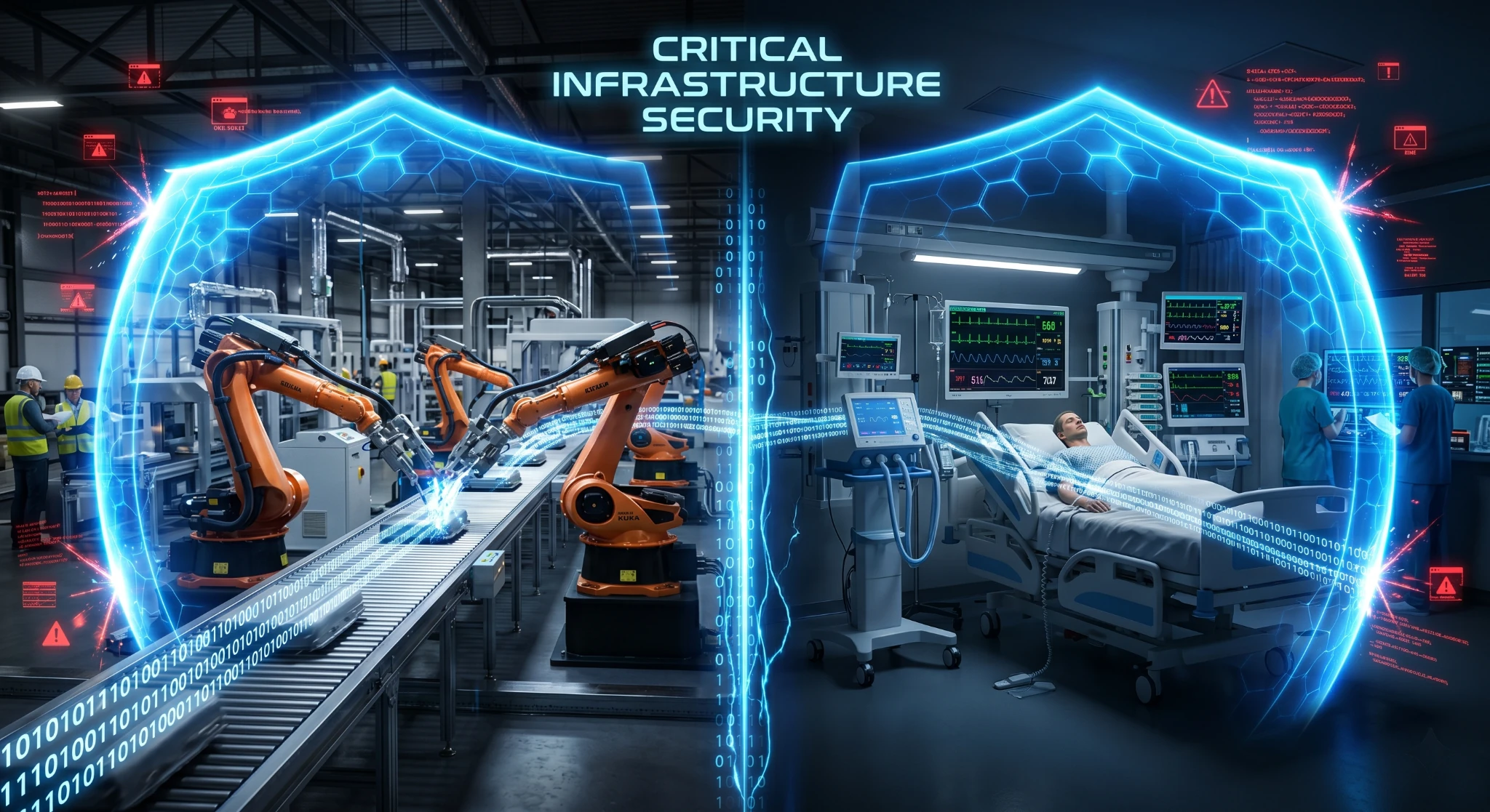 Infrastructura critica: Riscurile din sanatate si productie