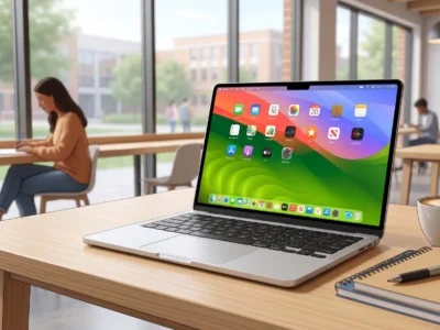 Vizualizare pentru **MacBook Neo** si modul in care **Apple** domina segmentul de **laptopuri accesibile** in 2026