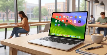 Vizualizare pentru **Macbook Neo** si modul in care **Apple** domina segmentul de **laptopuri accesibile** in 2026