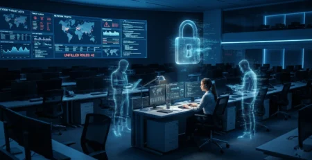 Reprezentare pentru **lipsa expertilor** si modul in care acest deficit afecteaza **securitatea firmei** la nivel de **resurse umane** in 2026