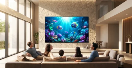 Reprezentare pentru **Samsung Micro RGB** si modul in care aceste **televizoare** aduc calitatea de lux in casele tuturor in 2026