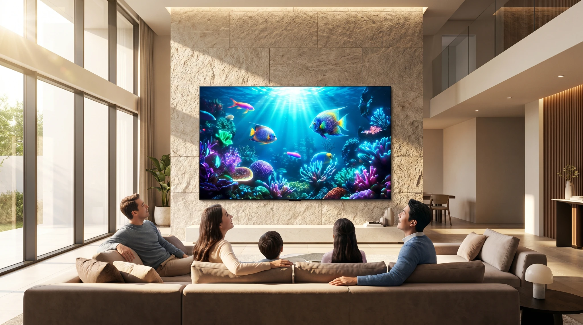 Reprezentare pentru **Samsung Micro RGB** si modul in care aceste **televizoare** aduc calitatea de lux in casele tuturor in 2026