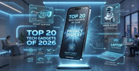Vizualizare pentru **top 20 gadget-uri 2026** si cele mai noi **inovatii tech** prezentate in acest ghid complet Altanet