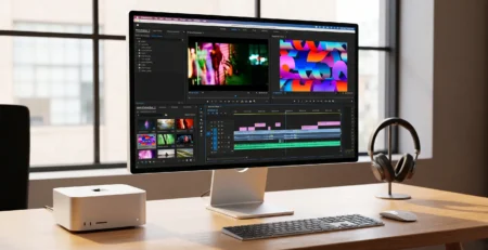 Vizualizare pentru Apple Studio Display XDR si modul in care acest monitor profesional schimba munca in 2026
