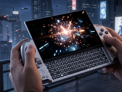 Vizualizare pentru GPD Win 5 si modul in care acest dispozitiv de buzunar ofera puterea unui desktop AAA in 2026