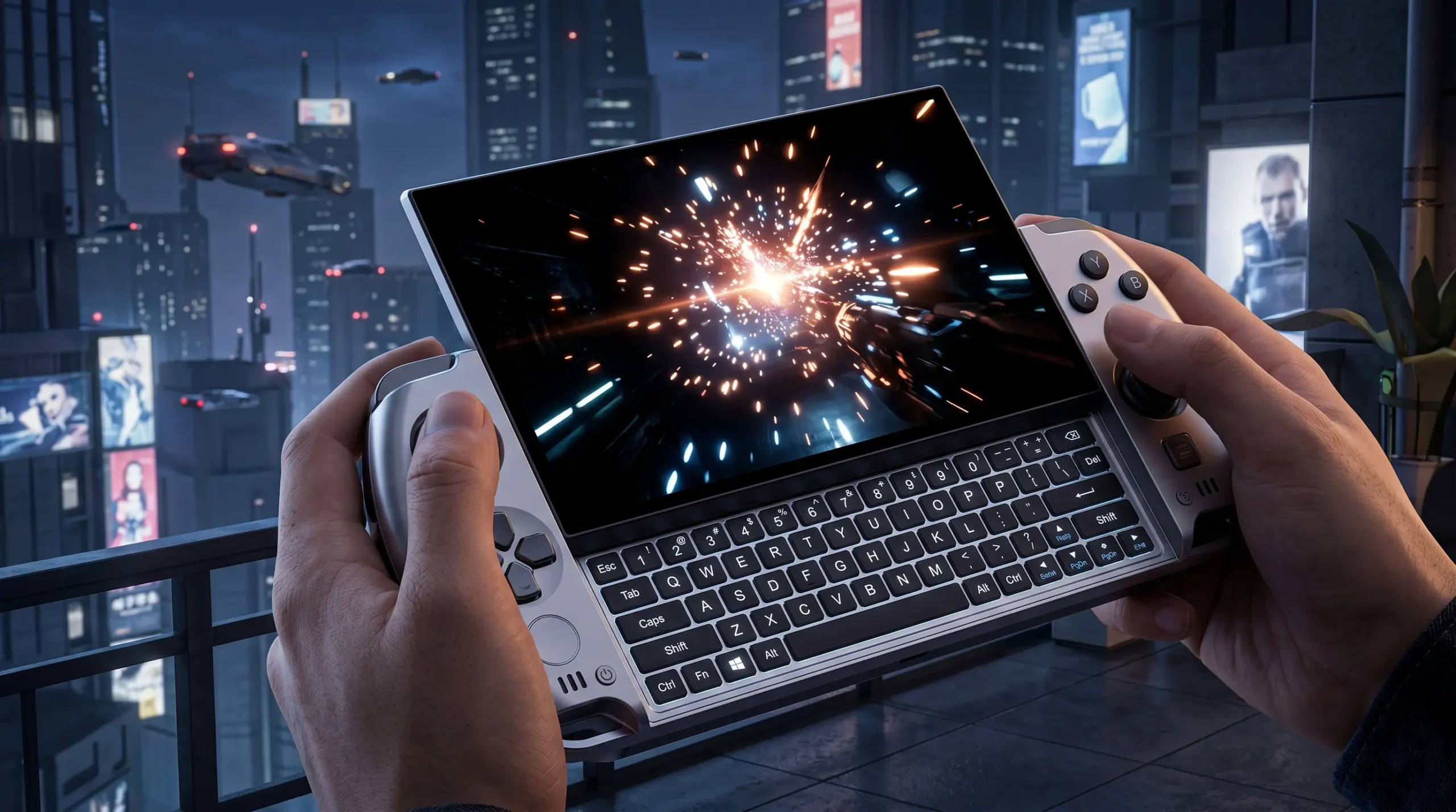 Vizualizare pentru GPD Win 5 si modul in care acest dispozitiv de buzunar ofera puterea unui desktop AAA in 2026