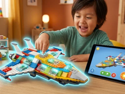 Vizualizare pentru LEGO Smart Bricks si modul in care tehnologia digitala reinventeaza jucariile in 2026