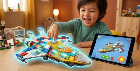 Vizualizare pentru LEGO Smart Bricks si modul in care tehnologia digitala reinventeaza jucariile in 2026