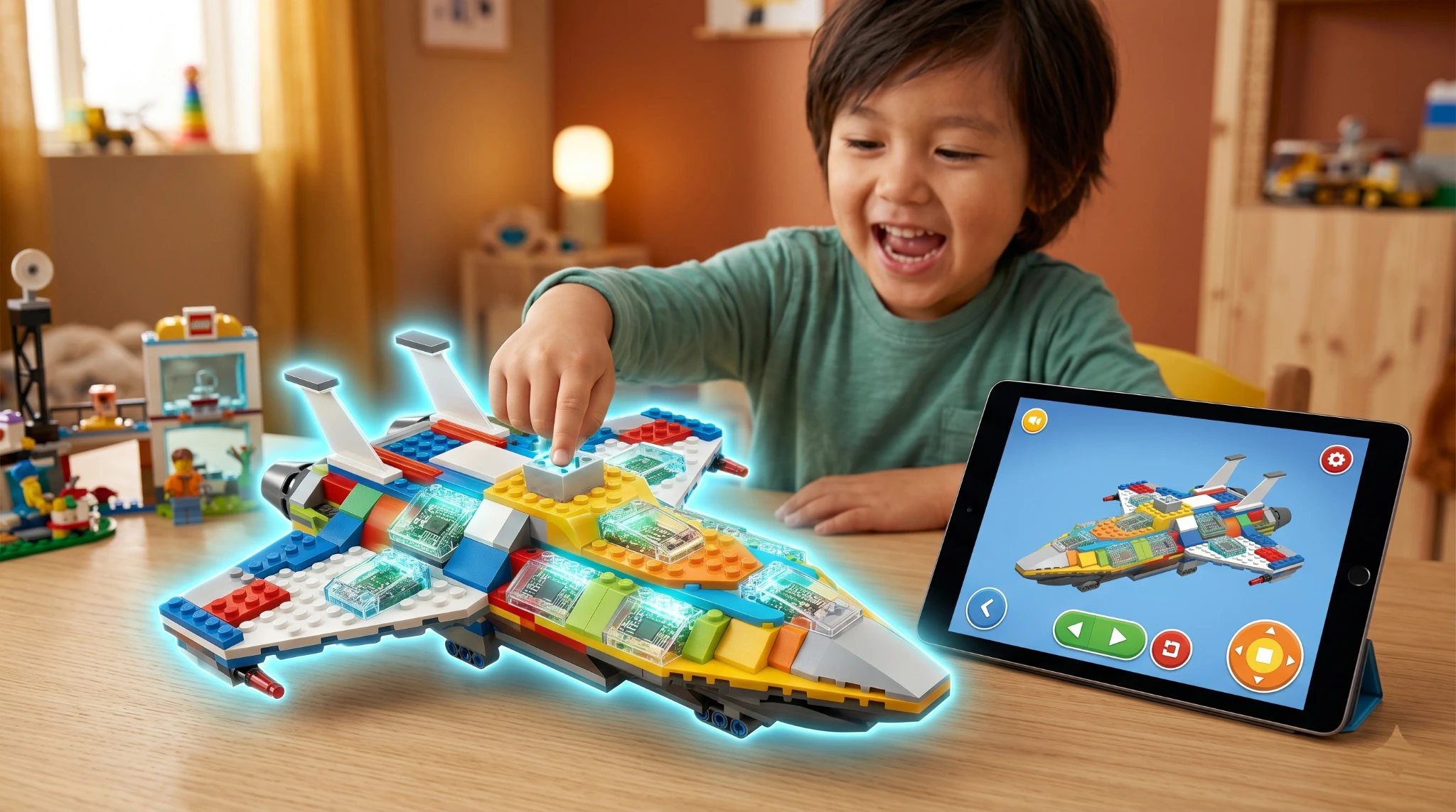 Vizualizare pentru LEGO Smart Bricks si modul in care tehnologia digitala reinventeaza jucariile in 2026